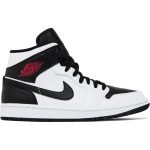 AIR JORDAN 1 MID 'WHITE BLACK'