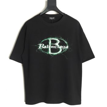 Balenciaga printed short sleeves
