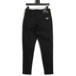 Prada triangle logo denim trousers 28-36