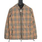 Burberry Check reversible hooded jacket