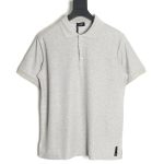 Fendi FF placket short-sleeved polo shirt TSK1