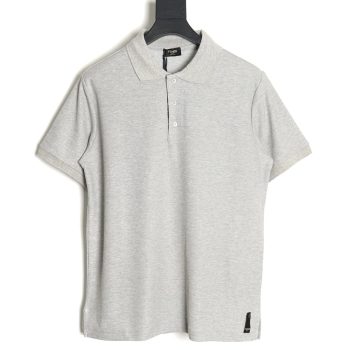 Fendi FF placket short-sleeved polo shirt TSK1
