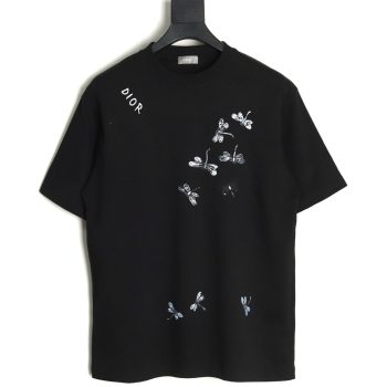 Dior small dragonfly print T-shirt
