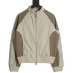 Dior 23ss autumn and winter new stand collar long sleeve flight jacket