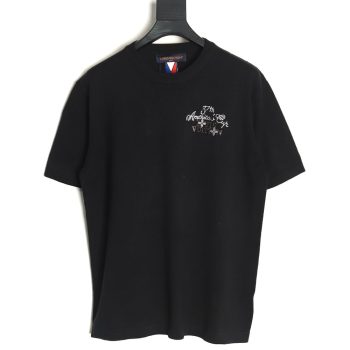 Louis Vuitton America's Cup hot diamond logo knitted short sleeves