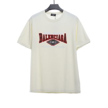 Balenciaga BB Letter Classic Embroidery Short Sleeve TSK1