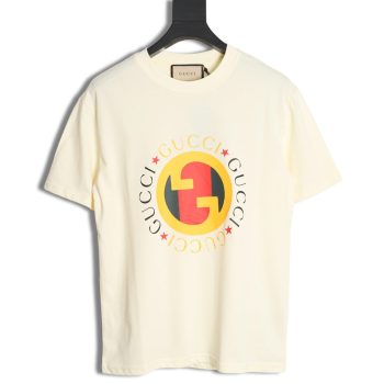Gucci sunflower print short sleeves