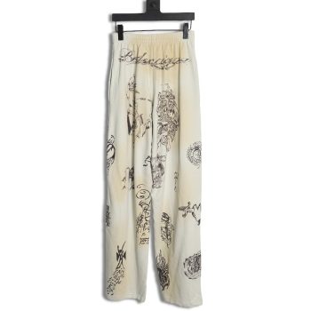 Balenciaga graffiti trousers