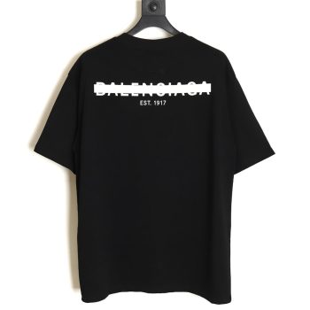 Balenciaga 22ss seal print short sleeves