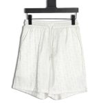 Dior old flower pattern jacquard beach shorts