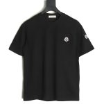 Moncler embroidered letter jacquard short-sleeved T-shirt TSK1