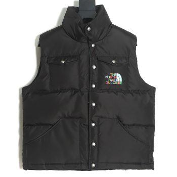 THE NORTH FACE x GUCCI Joint Stand Collar Down Vest TSK1