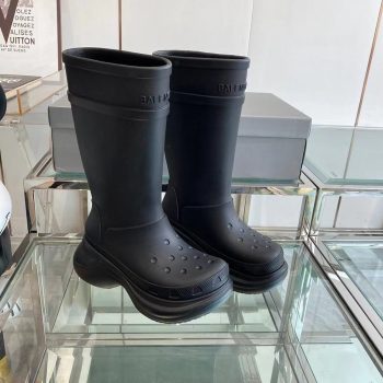Crocs x Balenciaga Clog Boot 2.0 'Black'