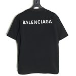 Balenciaga Letter Print Logo Short Sleeve TSK1