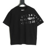 Maison Margiela digital painting mottled graffiti round neck short-sleeved T-shirt TSK1