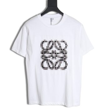 Loewe 24SS mosaic short-sleeved T-shirt