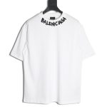 Balenciaga Neck Lettering Short Sleeve T-Shirt