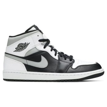AIR JORDAN 1 MID 'WHITE SHADOW'