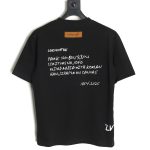Louis Vuitton slogan lettering short sleeve T-shirt TSK1
