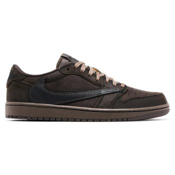 TRAVIS SCOTT X AIR JORDAN 1 LOW OG “VELVET BROWN”