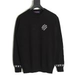 Louis Vuitton jacquard logo thin long-sleeved sweater