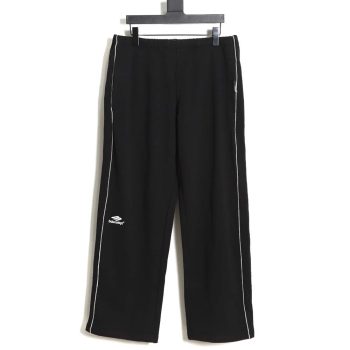 BALENCIAGA BalenciagaBalenciaga 22FW Sport B basic letter line embroidered trousers