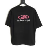 Balenciaga lettering print short sleeves TSK1