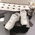 Chanel CC Low-Top Sneakers White