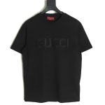 Gucci obscure embroidered letter short sleeves TSK1