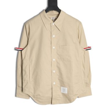 Thom Browne Double Sleeve Web Jacket Shirt