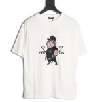 Prada Cartoon Police Dog Short Sleeve T-Shirt TSK1