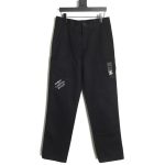 Louis Vuitton pocket embroidered label cargo trousers