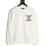 Louis Vuitton ski logo embroidered crewneck sweatshirt