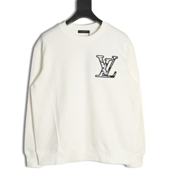 Louis Vuitton ski logo embroidered crewneck sweatshirt