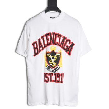 Balenciaga Scissors foam print short sleeves