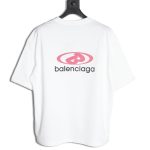 Balenciaga lettering print short sleeves