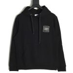 Burberry chest silicone square logo hooded sweatshirt TSK1