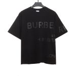 Burberry HORSEFERRY letter print short sleeves CM1