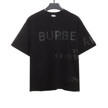 Burberry HORSEFERRY letter print short sleeves CM1