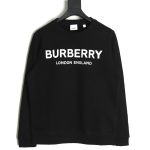 Burberry classic letter print crew neck sweatshirt tsk1