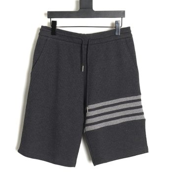 Thom Browne Classic Waffle Shorts - Charcoal Grey