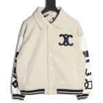 Celine Embroidered Baseball Jacket