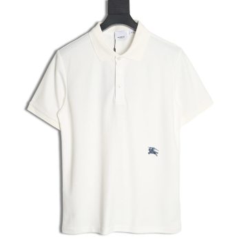 Burberry Waist Embroidered Warhorse Polo Short Sleeve T-Shirt