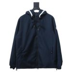 Moncler zip-up hooded jacket