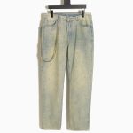 MARGIELA Distressed fanny pack jeans