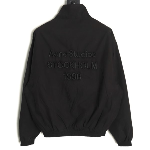 Acne Studios embroidered washed jacket TSK1