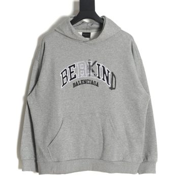 Balenciaga 23FW patch patch hoodie
