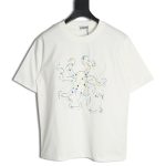 Loewe Octopus print and Anagram embroidered short-sleeved T-shirt