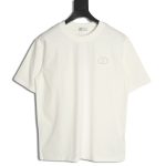 Dior classic CD embroidered letter short sleeve