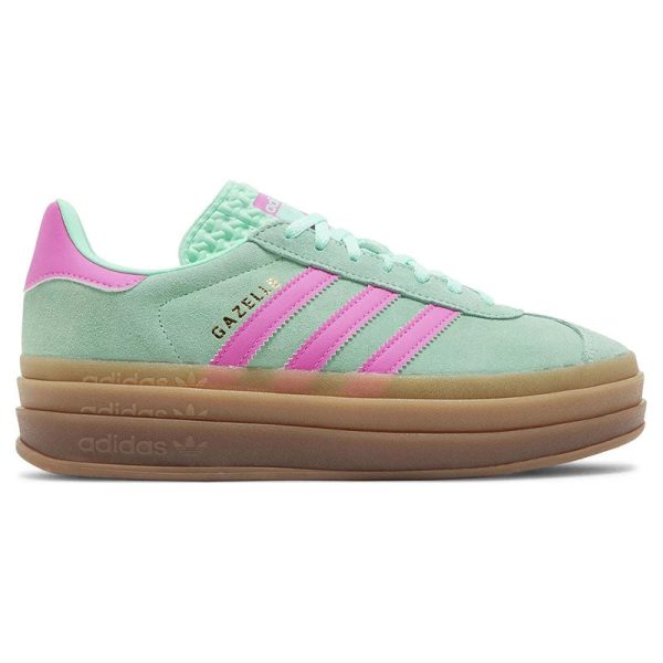 Adidas Gazelle Bold 'Pulse Mint Screaming Pink'